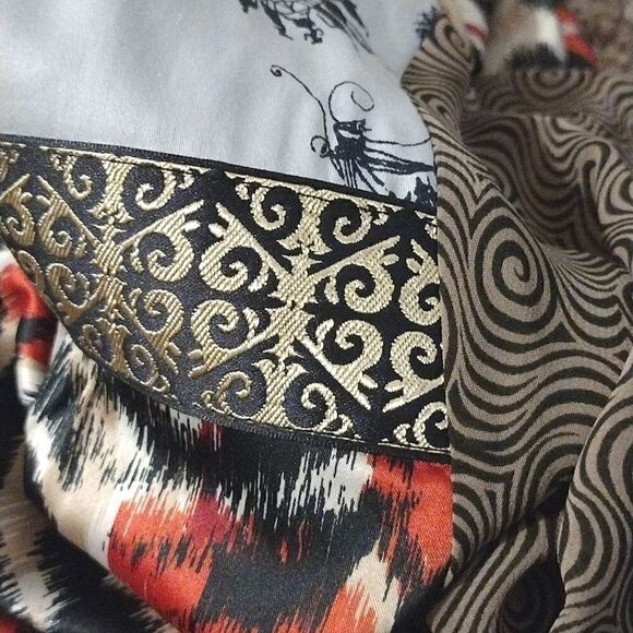 NWOT Uncle Frank Women's Size Medium, Cute Animal Print Midi Dress - Picture 9 of 10